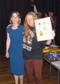 Rae with Tania Mathias MP, CAMRA Branch Pub of the Year 2015